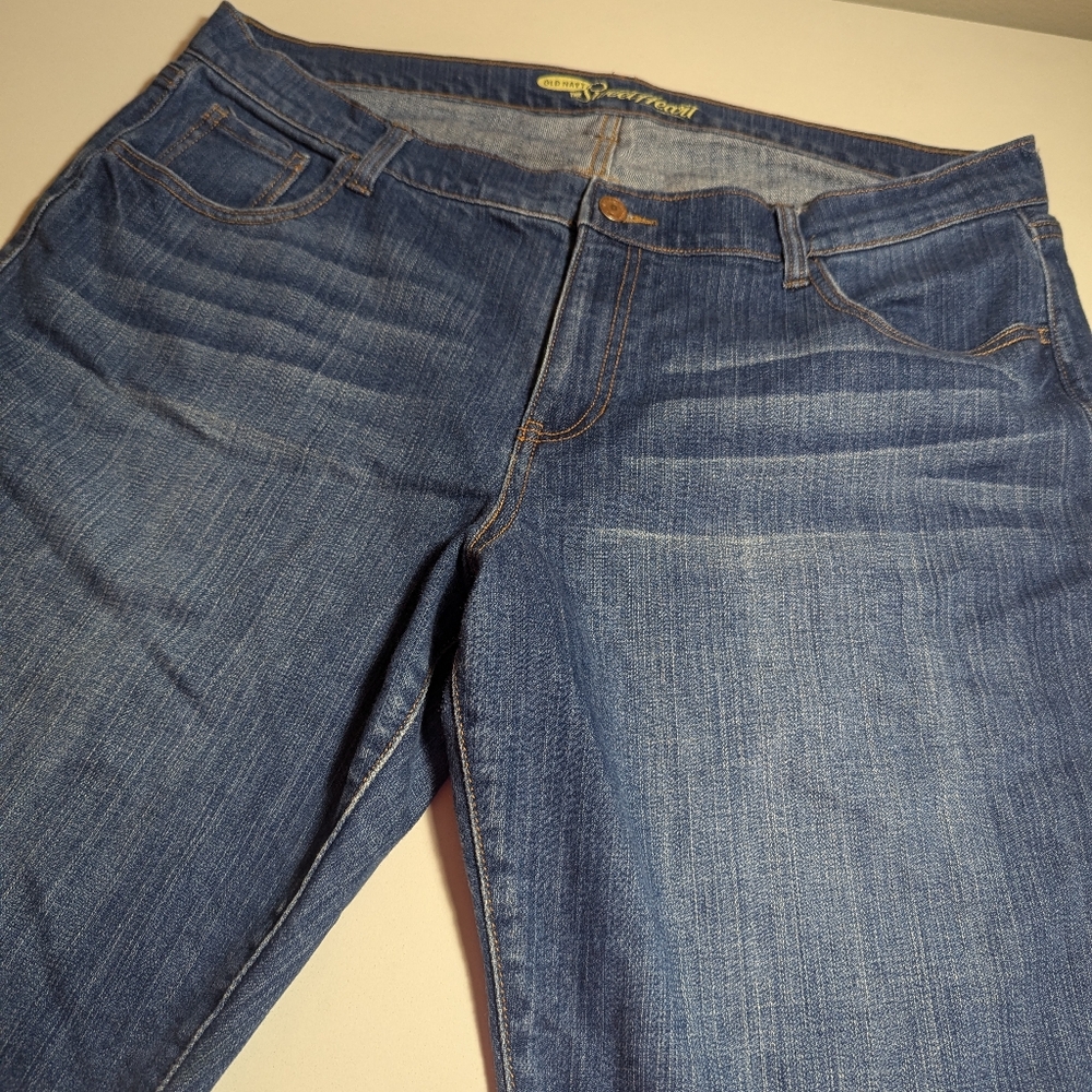 Old Navy Sweetheart Size 16 Bermuda Jean - Picture 4 of 11